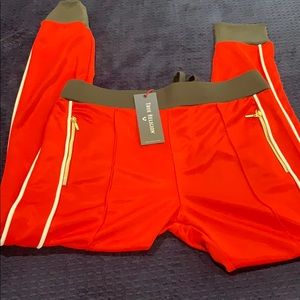 Red True Religion Track pants sz small- unisex